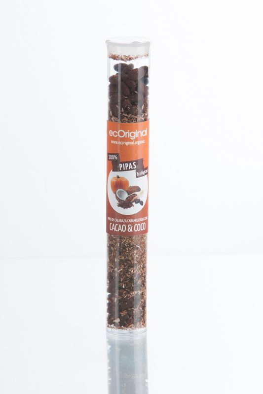 Pipas de Calabaza con Cacao y Coco