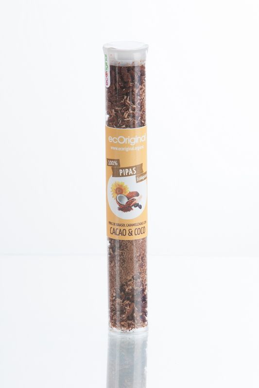 Pipas de Girasol con Cacao y Coco