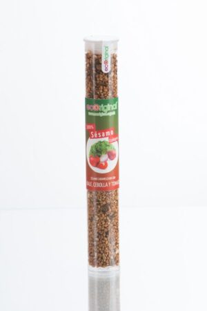 Sésamo con <br /> Kalé,Cebolla y Tomate