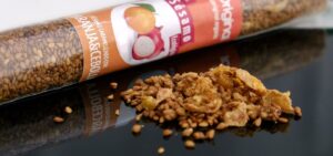 Sésamo con <br /> Naranja y Cebolla