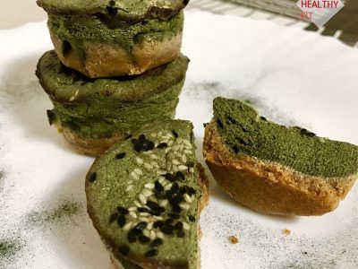 MINI CHEESECAKE FIT DE ESPIRULINA