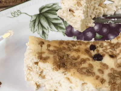 tarta de queso al limón